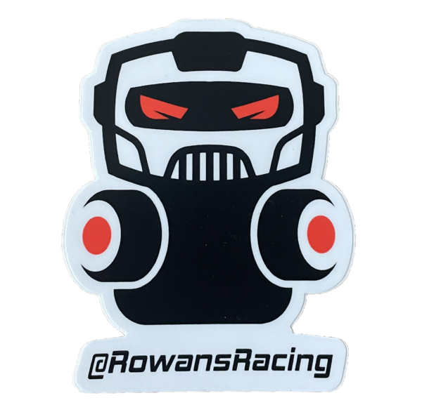 Rowan The Robot Parlett Decal - Top Jr Dragster World Champion Driver